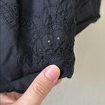 ZARA Black Oversized Flowy Shorts size Large Photo 3