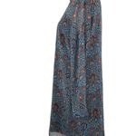 CAbi COPY - # 3295 Provincial Floral Shift Dress Womens Size Sm Blue Brown Shee… Photo 3