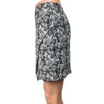 FRNCH Black Assymetrical Wrap Woven Tweed Straight Pencil Mini Skirt Size S Photo 1