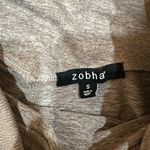 Zobha Beige High-Waisted Biker Shorts Photo 1