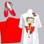 st. john's bay  red capris Photo 1