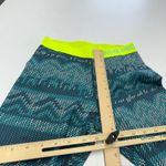 Nike  Leggings‎ Womens Small Blue Yellow Hyperwarm Nordic Print Active Photo 8