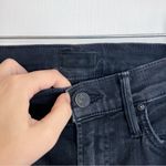 MOTHER Denim MOTHER • The Insider Crop Two Step Fray jeans ankle Not Guilty black flare Photo 4