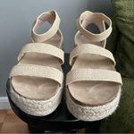 Esprit  Womens Gigi Tan Ankle Strap Espadrille Flatform Sandals Shoes Photo 2