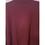 Quacker Factory  Sequin Swirl Bomber Jacket SZ Medium Wine Zip Up Women Photo 9