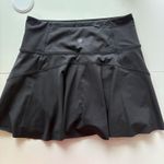 Athleta  Ace Tennis Skort Black XS‎ Athletic Workout Running Golf Flared Photo 7