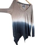 Young Fabulous and Broke  Ombré Asymmetrical  V-neck Sweater Photo 4