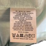 Anthropologie  Moulinette Soeurs Fable Embroidered Pencil Skirt Mint Womens Sz 4 Photo 5