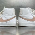 Nike  Women’s White and Pink Blazer High Top Sneakers - Size 7 - VGUC Photo 2