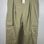 Hue  Women's Tan Cargo Pants Photo 0