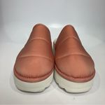 Maeve Anthropologie puffy platform slippers mules peach white women’s size 8-9 Photo 2