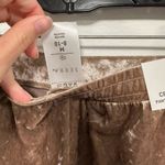 Serra Crushed Velvet tan champagne dress trousers Pants! Size medium! Photo 6