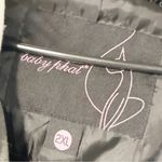 Baby Phat  Vintage Hooded Jacket Womens 2X Gray White Full Zip 90s Photo 3