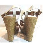 Jessica Simpson 'Casie' Ivory/Tan Leather Platform Photo 6