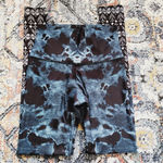 Onzie  Lucky Eye 276 Blue Tie Dye Graphic High Rise Leggings Size XS Photo 5