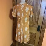 Xhilaration  Mustard Floral Dress Photo 8