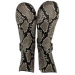 Tory Burch Kira Stamped Snake Print Leather Bootie - 8.5 Photo 2