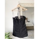 ZARA Ruched Halter Mini Dress Photo 8