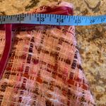 Tibi  Tweed Pink Lined Skirt Size 6 Wool Linen Blend Photo 7