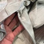 ASTR The Label Mint Mojito Green Asymmetrical Tie Front Blouse Size Medium NWOT Photo 12