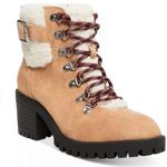Madden Girl New Women’s Hayess Tan Lace-Up Bootie 5.5 Photo 0
