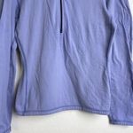 Patagonia Vtg R1 Stretch Top Medium Womens Iolite Mulberry Half Zip Outdoors USA Photo 3
