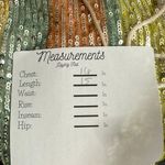 ZARA Mermaid Striped Multicolor Sequin Peplum Ruffle Detail V Neck Shiny Top S Photo 9