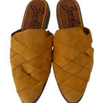 Zodiac  Hendrix woven flats mules Shoes  in a yellow/mustard  Size 8 Photo 0