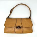 Gucci Vintage Camel Leather Shoulder Bag β Rare GG Logo, 2000s Minimalist Icon Photo 9
