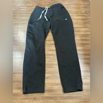 FIGS  scrub set black casma top size small and yola skinny pants size XS Photo 11