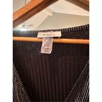 Flirtatious Outing‎ Pleated Romper In Black/Silver Size Small Black Photo 2