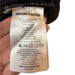 One Teaspoon  Harlets Black High Rise Long Rise Fitted Twisted Cuff Hem Size 30 Photo 5