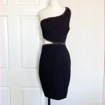 Likely NWT  Portia Studded One-Shoulder Cutout Cocktail Dress Photo 2