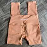 Alphalete Women’s Halo Legging- Cheeky coral , Size Large Photo 3