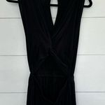 Krisa Women’s Small Black Cutout Jumpsuit Photo 0