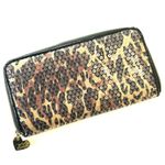 Betsey Johnson  leopard print sequin wallet Photo 1