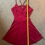 Sun Dress, Mini Red Lace V Photo 7