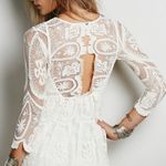 Jen's Pirate Booty NWT • FREE PEOPLE • Sheer Cream Lace Dress Sz XS Photo 1