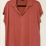 Vera Wang SIMPLY VERA  women’s size large pullover collared v-neck blouse casual Photo 0