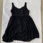 Madison Black Mini Dress Size XL Photo 4
