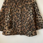 Betsey Johnson Betsy Johnson Leopard Printed Wool Blend Coat Size: Petite Small Photo 1