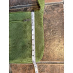 The Sak  Elliott Lucca Crochet Shoulder Bag Purse Green Boho Fairy Cottage Y2K Photo 8
