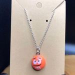 Handmade Orange M&M Necklace Photo 0
