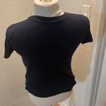 J.Crew  Women’s Crew Neck Paisley Teardrop Eyelet T-Shirt Navy White Sz Sm Photo 61