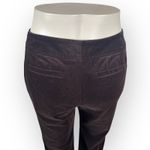 Ann Taylor Women’s Brown Velvet Mid-Rise Straight Legs Pants Size 6 Photo 6