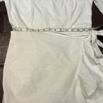 Princess Polly  The Villa Mini Dress Womens 8 White Long sleeve Preppy‎ summer Photo 13