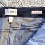 frame denim FRAME Le One Flare Jeans – Dark Indigo Wash Sz 2🧡 Photo 6