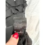 Bardot  Babylon Sleeveless Lace Ruffle Trim Mini Dress Black Womens Size US 6 / S Photo 6