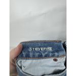 American Eagle  Stovepipe Strigid Jeans Women 10 Blue Denim‎ Preppy Grunge Skater Photo 3