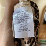 Emma & Sam Leopard Mock Neck Full bottom Bodysuit Photo 1